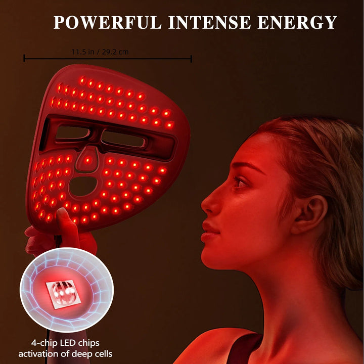Red Light Therapy Mask - Rejuvenate, Restore, Glow