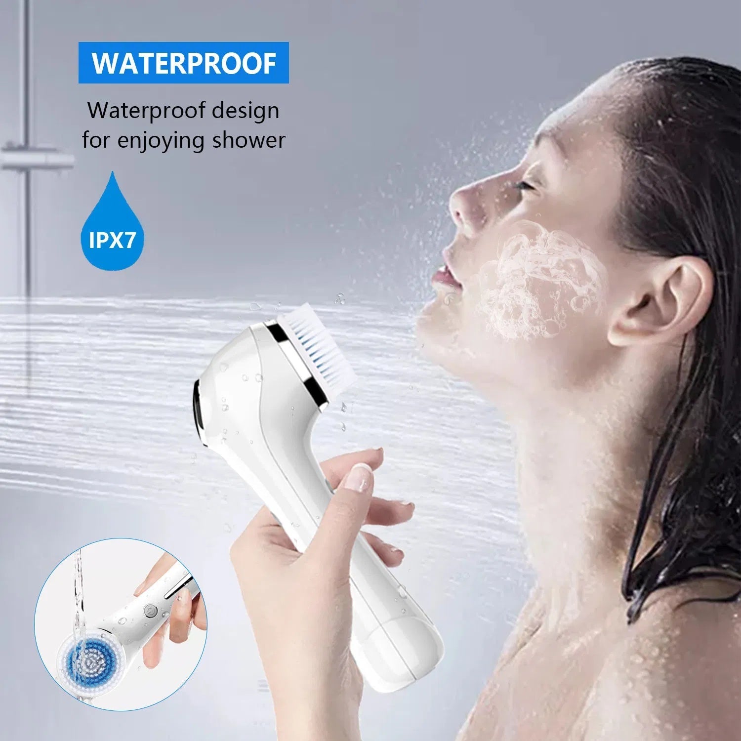 Face Cleansing & Massage Brush