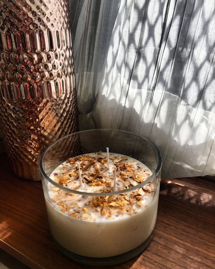 Palo Santo Aromatherapy Soy  Candle