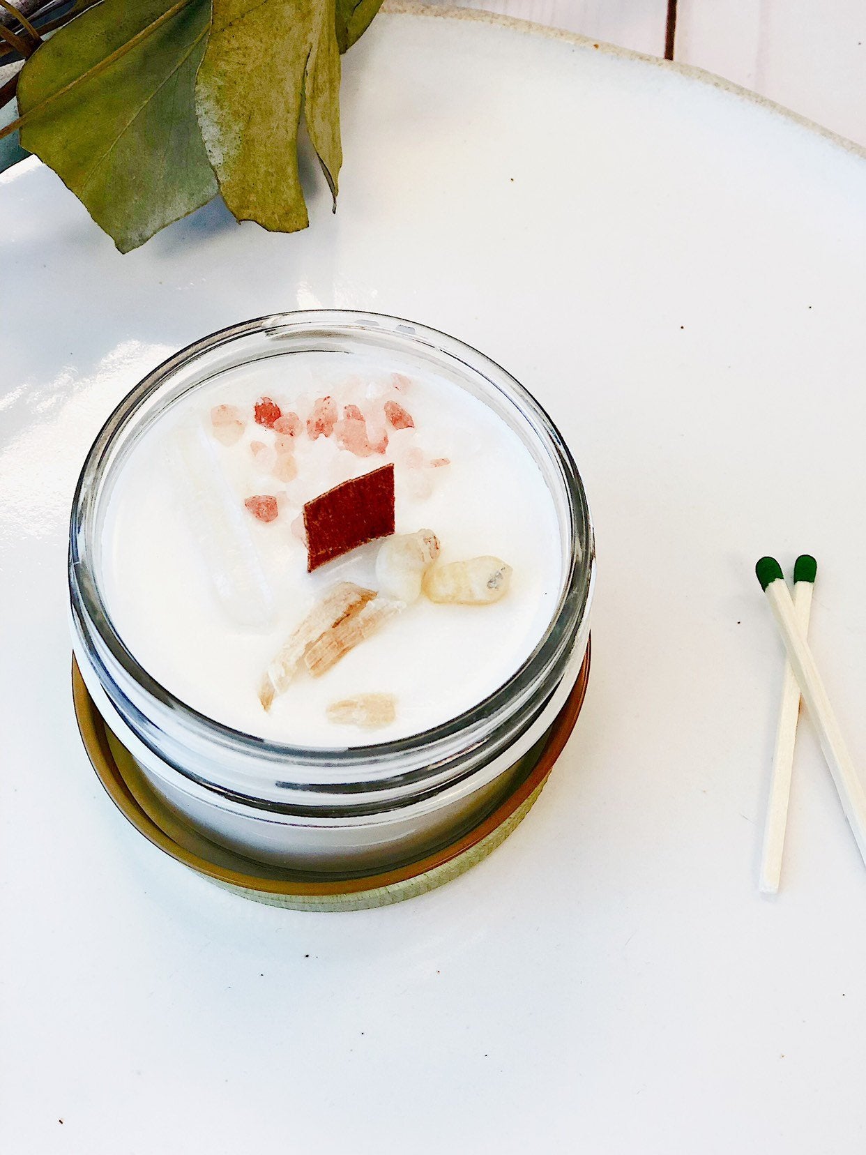 Space Clearing Intention Soy Candle